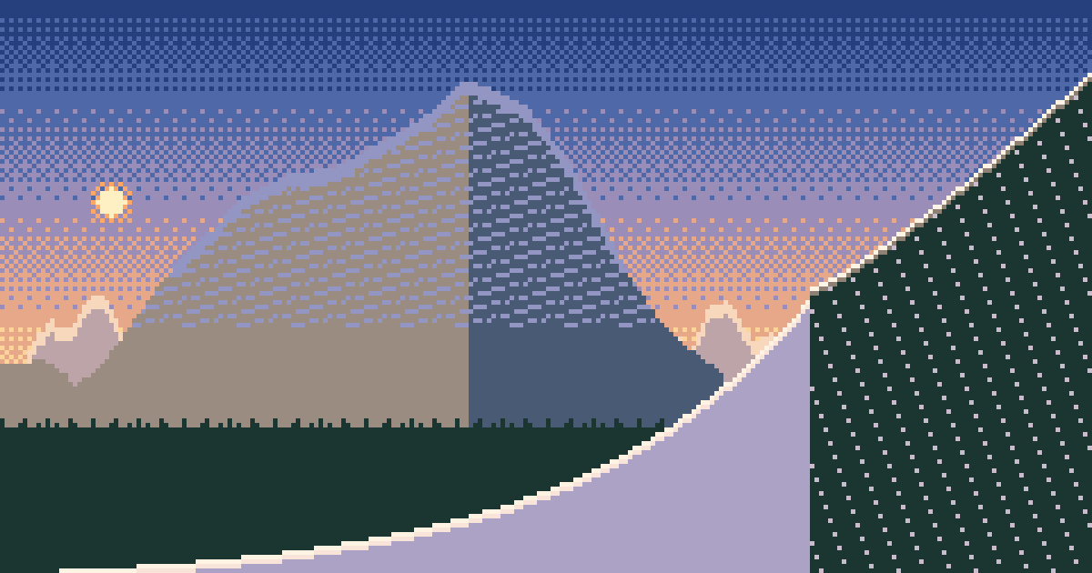 Kulm ski jumping hill in pixel art – Bubenjump